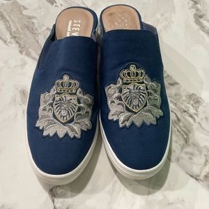 Blue slide ons sneakers, Steven by Steve Madden Brand
